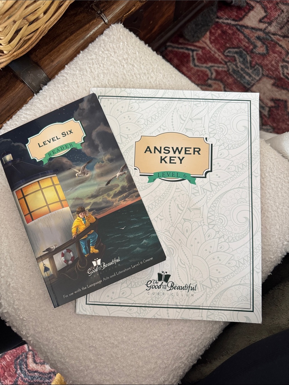 The Good and the Beautiful Level Six Reader & Answer Key - White/Cream